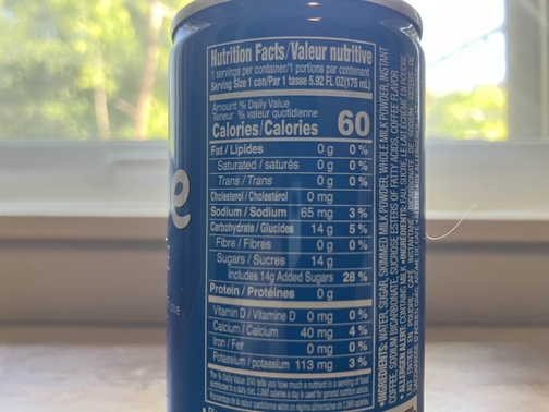 nutritional facts