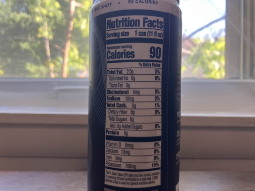 nutritional facts
