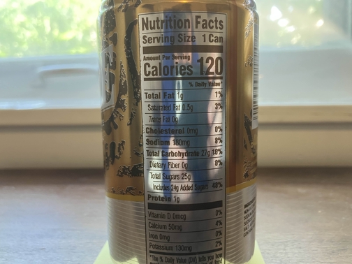 nutritional facts