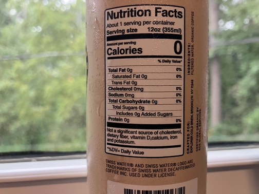 nutritional facts