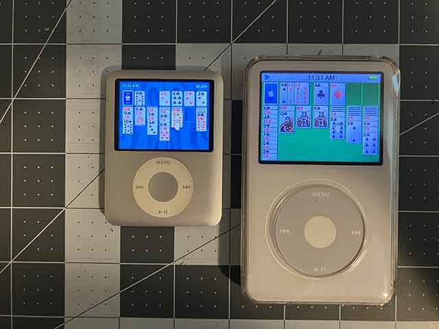 the nano and videos versions of solitaire