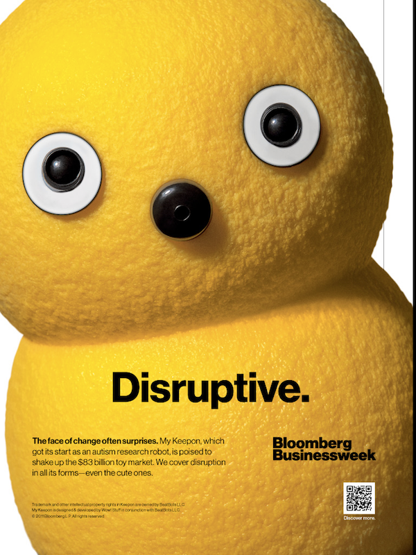 Bloomberg ad for Keepon
