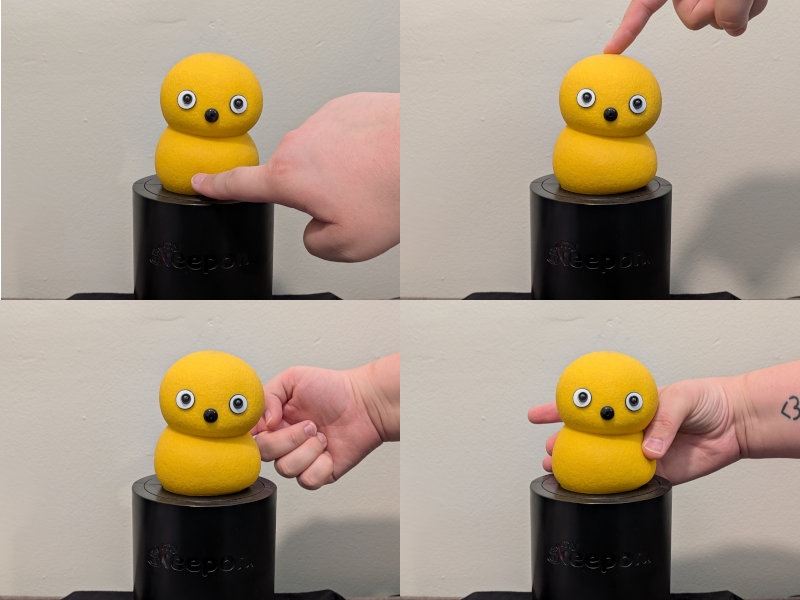 where the sensors are