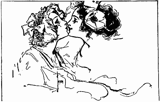 Dorothy and Ozma kissing